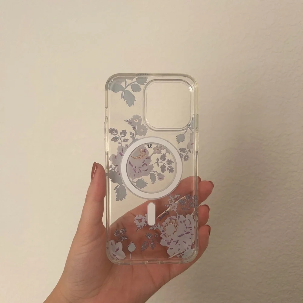 Coach Moody Floral iPhone 15 PRO MAX Case, Compatible with MagSafe- NIB